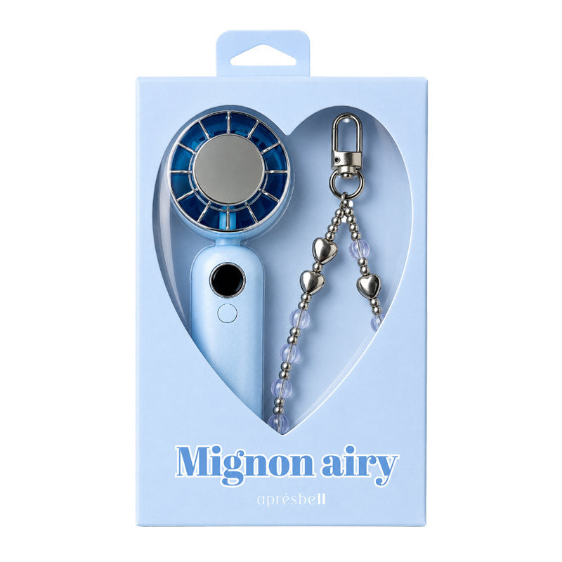【aprésbell(アプレベル)】Mignon airy（ミニョン エアリー） ハンディファン